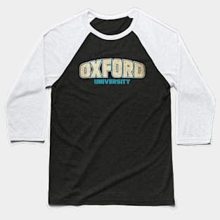 Vintage Oxford University Baseball T-Shirt